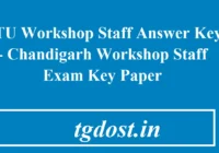 CTU Workshop Staff Answer Key